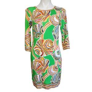 Trina Turk Camellia long sleeve dress